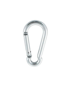 Mousqueton POMPIER 6X60 ARGENT Aluminium