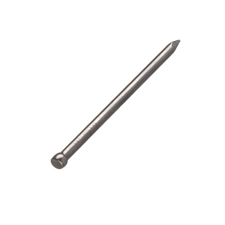 1 x Kg de pointes Acier brut Tête homme 2.5X50