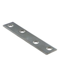 Platine De CONNECTION ETROITE Acier zingué 18X120