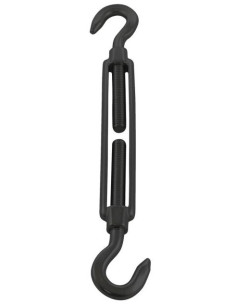 Tendeur crochet crochet M10 Inox A4 Noir