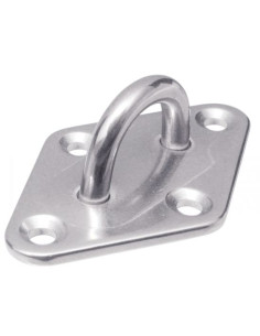 Pontet à platine Losange 50X80 Inox A2