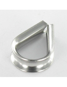 Cosse coeur Inox A4 Diamètre 20 2