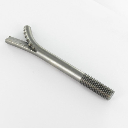 1 x Tige de scellement Queue De CARPE 12X120 Filetée sur 33 Acier brut