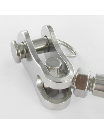 Ridoir à chapes articulées Inox A4 Diamètre 12