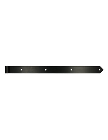 Penture pointu volet battant 16X600 Acier zingué noir