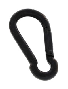 Mousqueton Inox A4 Noir Diamètre 3