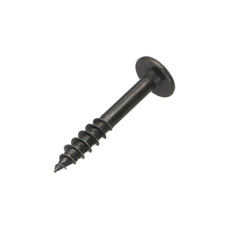 Vis Penture 6X50 Filetée sur 20 TORX T30 Acier zingué noir