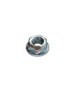 Ecrou Collerette Lisse M6 Acier zingué Rouillé