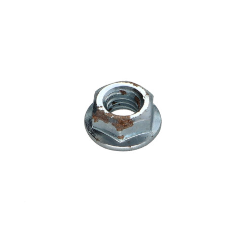 Ecrou Collerette Lisse M6 Acier zingué Rouillé
