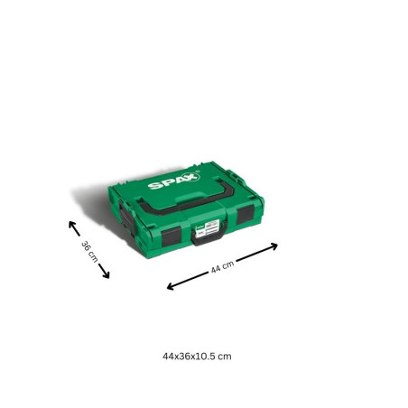 Assortiment de 2446 Spax Tête fraisée T+STAR+ WIROX