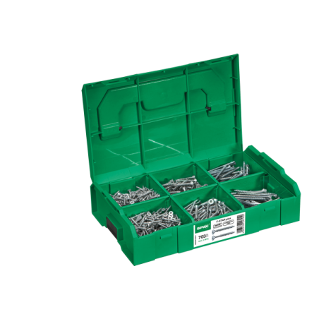 Assortiment de 703 Spax Tête fraisée T-STAR+ WIROX