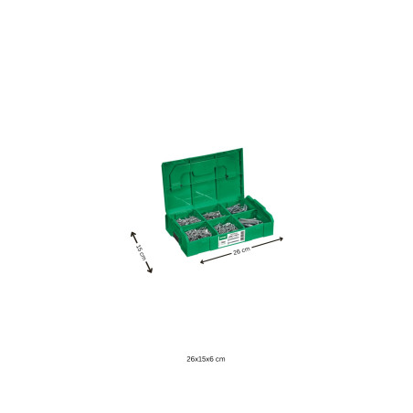 Assortiment de 703 Spax Tête fraisée T-STAR+ WIROX