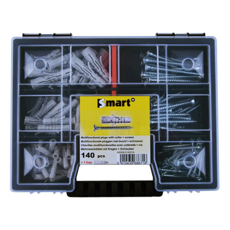 Assortiment de 140 Cheville Avec Vis
