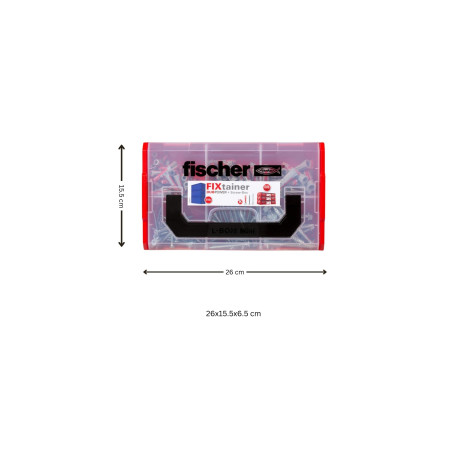 Assortiment de Vis et Cheville Fischer FIXTAINER
