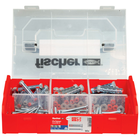 Assortiment de Vis et Cheville Métallique Fischer DUOHM S