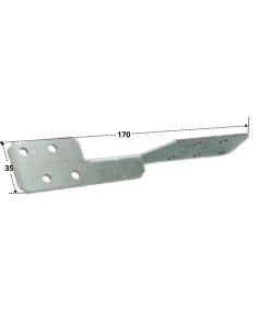 Patte De SOLIVAGE Type à Sendzimir 35X170 Forte tenue à... 2