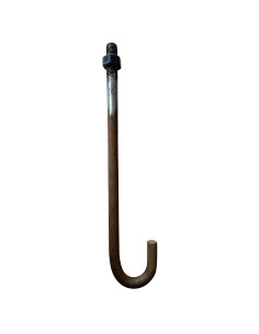 Crosse ancrage M20X420 + 1 Ecrou Acier brut