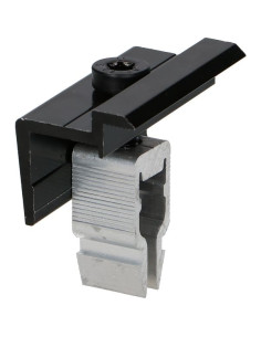 PINCE Fixation SOLAIRE 30X55 Aluminium Noir
