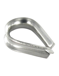 Cosse coeur Inox A4 Diamètre 18