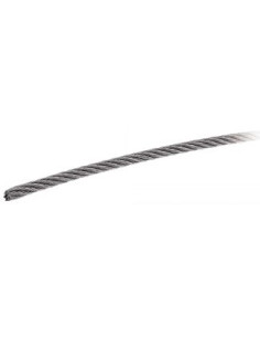 Mètre de Câble souple Diamètre 10 Inox A4 7X7 Charge de...