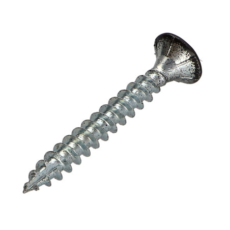 Vis bois TEKOR Tête fraisée Cranté 5X40 TORX T25 Pointe antifendage type 17 RAL9005 noir foncé