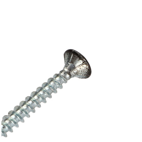 Vis bois TEKOR Tête fraisée Cranté 5X40 TORX T25 Pointe antifendage type 17 RAL9005 noir foncé