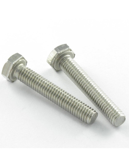 1 x Vis métaux Tête hexagonale TH M5X40 Inox A4