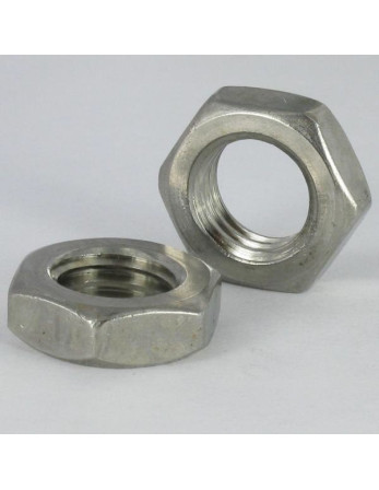 Ecrou hexagonal bas hm/contre Ecrou M16 Inox A4