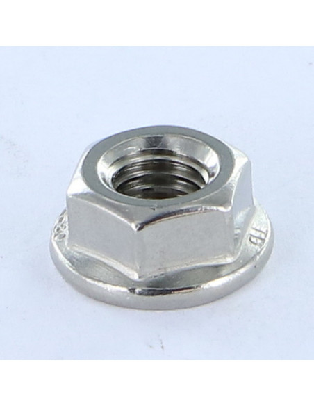 1 x Ecrou Embase lisse M8 Inox A4 80