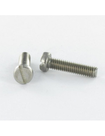 Vis métaux Tête cylindrique TC Fendue M8X40 Inox A4