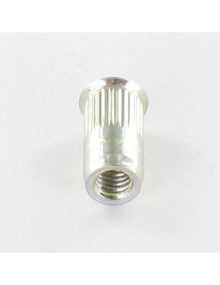 1 x Ecrou aveugle Acier zingué M8 11X17 Tête Réduite