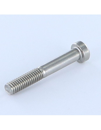 Vis métaux CHC BTR BASSE/TROU Clé de 5 HC5 Inox A2 M6X30 Filetée sur 18