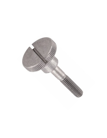 1 x Vis métaux Moletée Fendue Forme Haute Inox A1 M3X6 microvis