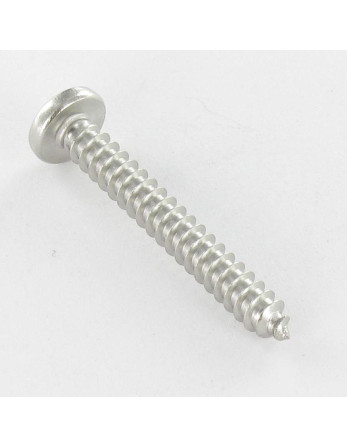Vis tôle tête cylindrique bombée large Pozi 4.8X60 Inox A4