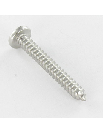 Vis tôle tête cylindrique bombée large Pozi 4.2X19 Inox A4