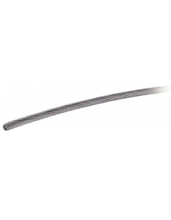 Mètre de Câble monotoron Diamètre 1.5 Inox A4 1X19 Charge de rupture 180 kg (vendu au m)