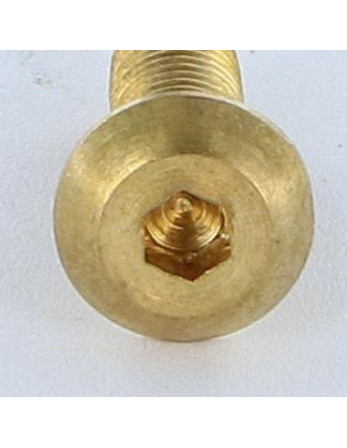 Vis métaux BHC (Tête Bombée Hexagonal creux) M5X16 Clé de 3 HC3 Laiton