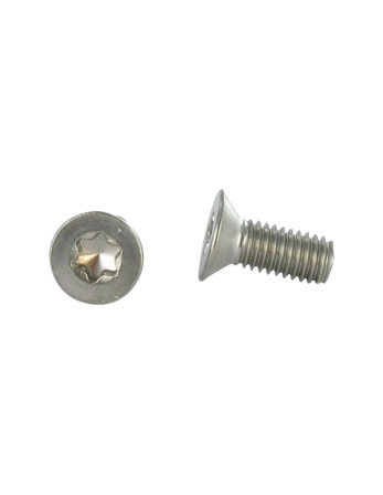 Vis métaux Tête fraisée M2X8 T6 Inox A2 microvis