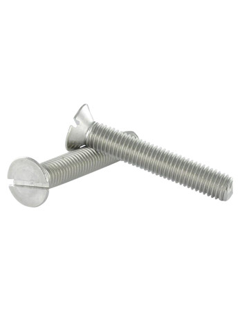 Vis métaux Tête fraisée Fendue M5X16 Inox A4