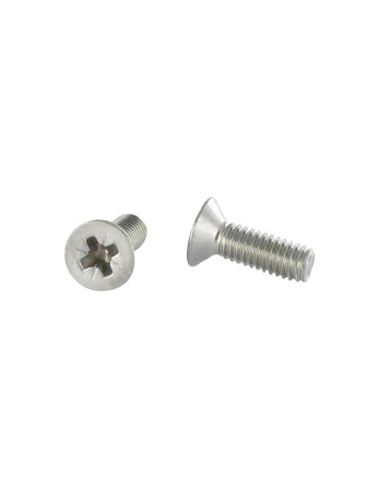 Vis métaux Tête fraisée Phillips n° 3 M6X70 Inox A2