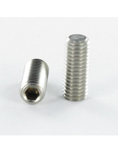 Vis métaux Sans tête six pans creux (sthc) Inox A4 Clé de...