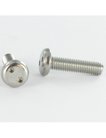 Vis métaux Inviolable Tête cylindrique TC SNAKE EYE M4X16 Inox A2 EMBT8