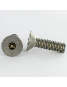 Vis métaux Inox A2 Inviolable FHC tête fraisée empreinte...