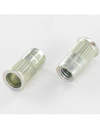 Ecrou aveugle Acier zingué M8 11X17 Tête Réduite