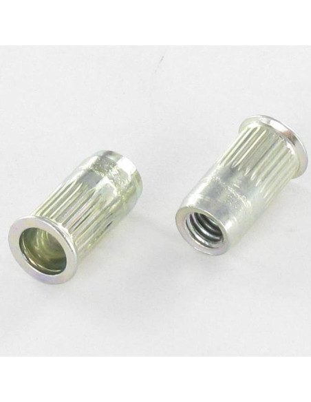 1 x Ecrou aveugle Acier zingué M8 11X17 Tête Réduite