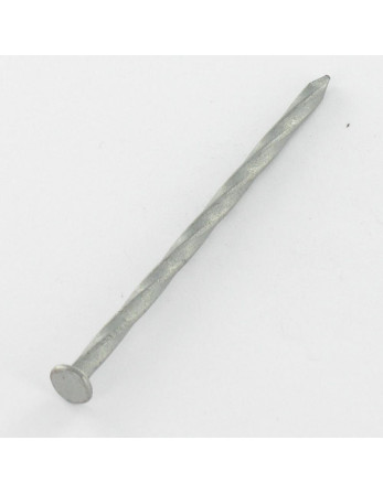 Kg de pointes Torsadées Forte tenue à la corrosion Acier galvanisé à chaud 5.7X140