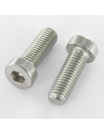 Vis métaux CHC BTR Tête basse Clé de 5 HC5 M8X20 Filetage total Inox A2