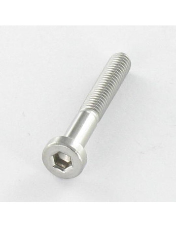 Vis métaux CHC BTR Tête basse Clé de 5 HC5 M8X30 Filetée sur 22 Inox A2