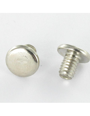 OBTURATEUR Laiton nickelé Tête plate 4.6X6 TORX T9