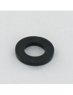 Rondelle Plate nylon noir 8.2X20X4